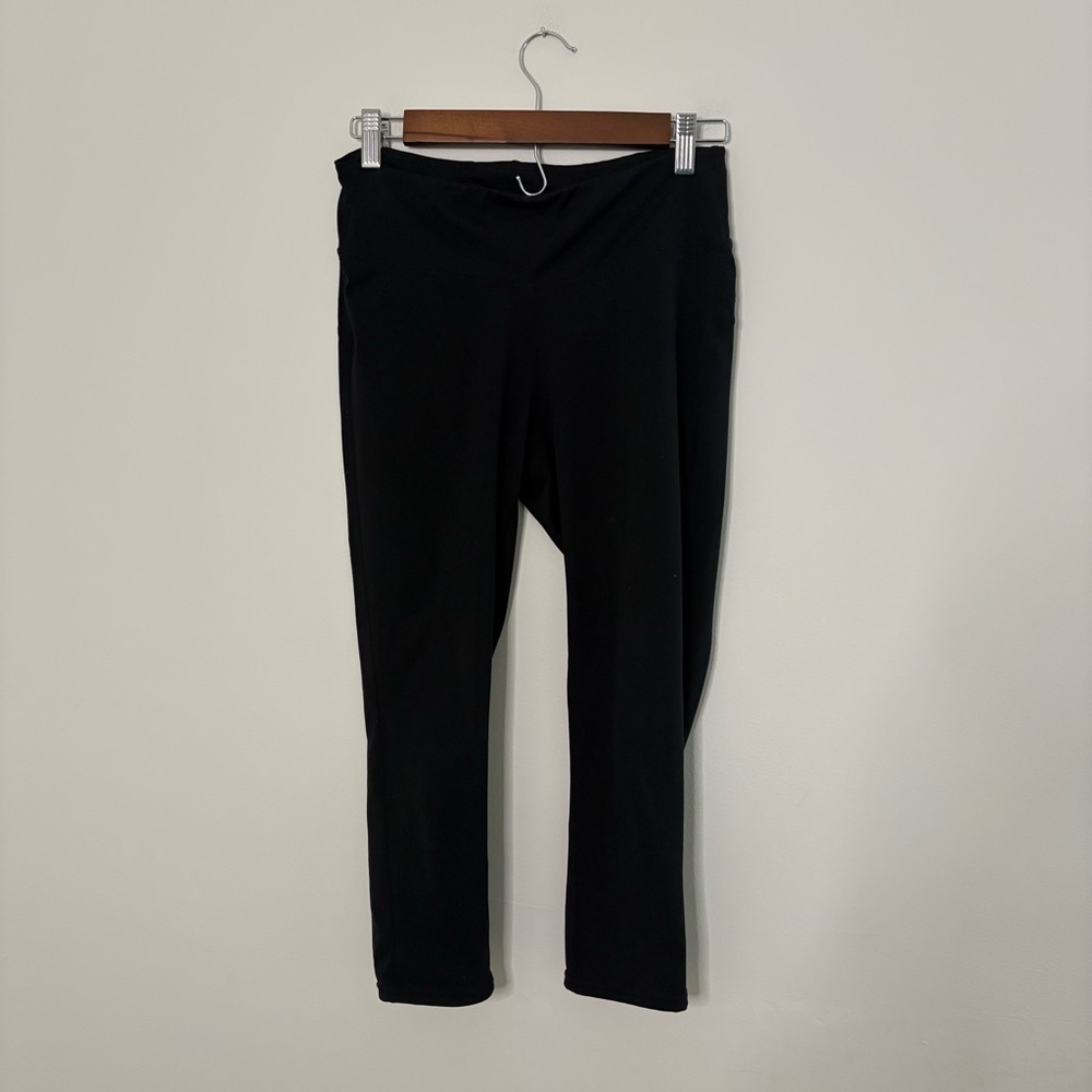Gapfit Women’s Medium Black Capri Leggings Basic Gym